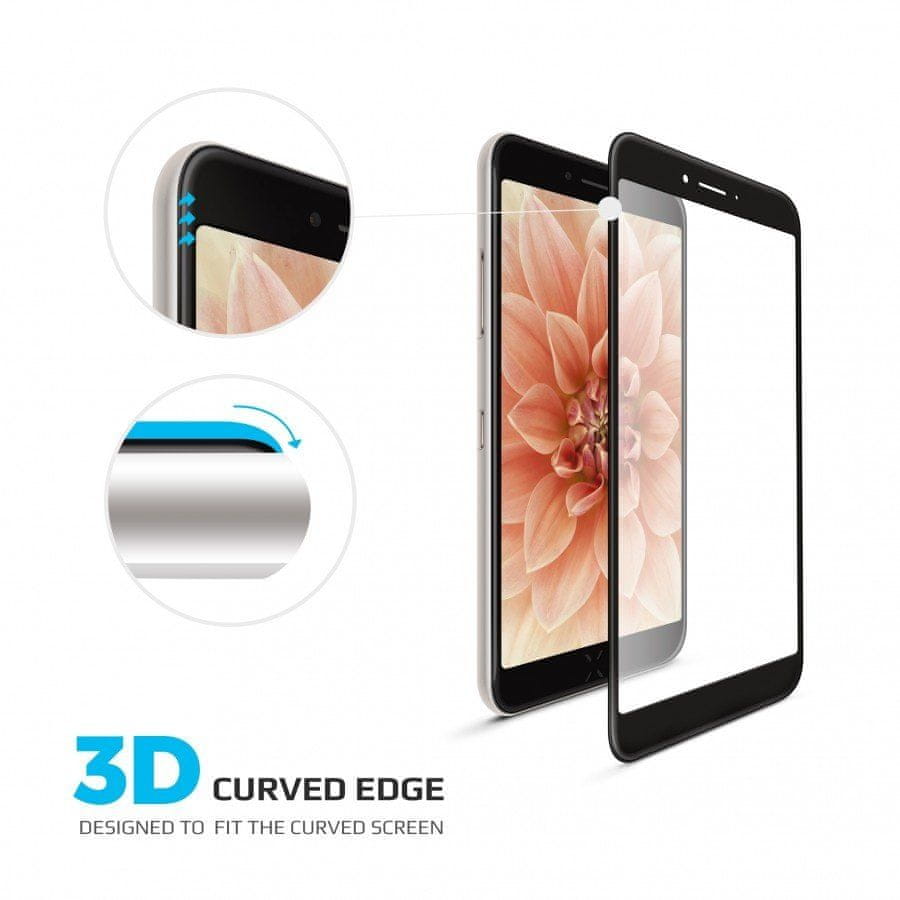 FIXED 3D Full-Cover ochranné tvrdené sklo pre Apple iPhone 7 Plus/8 Plus, čierne FIXG3D-101-033BK